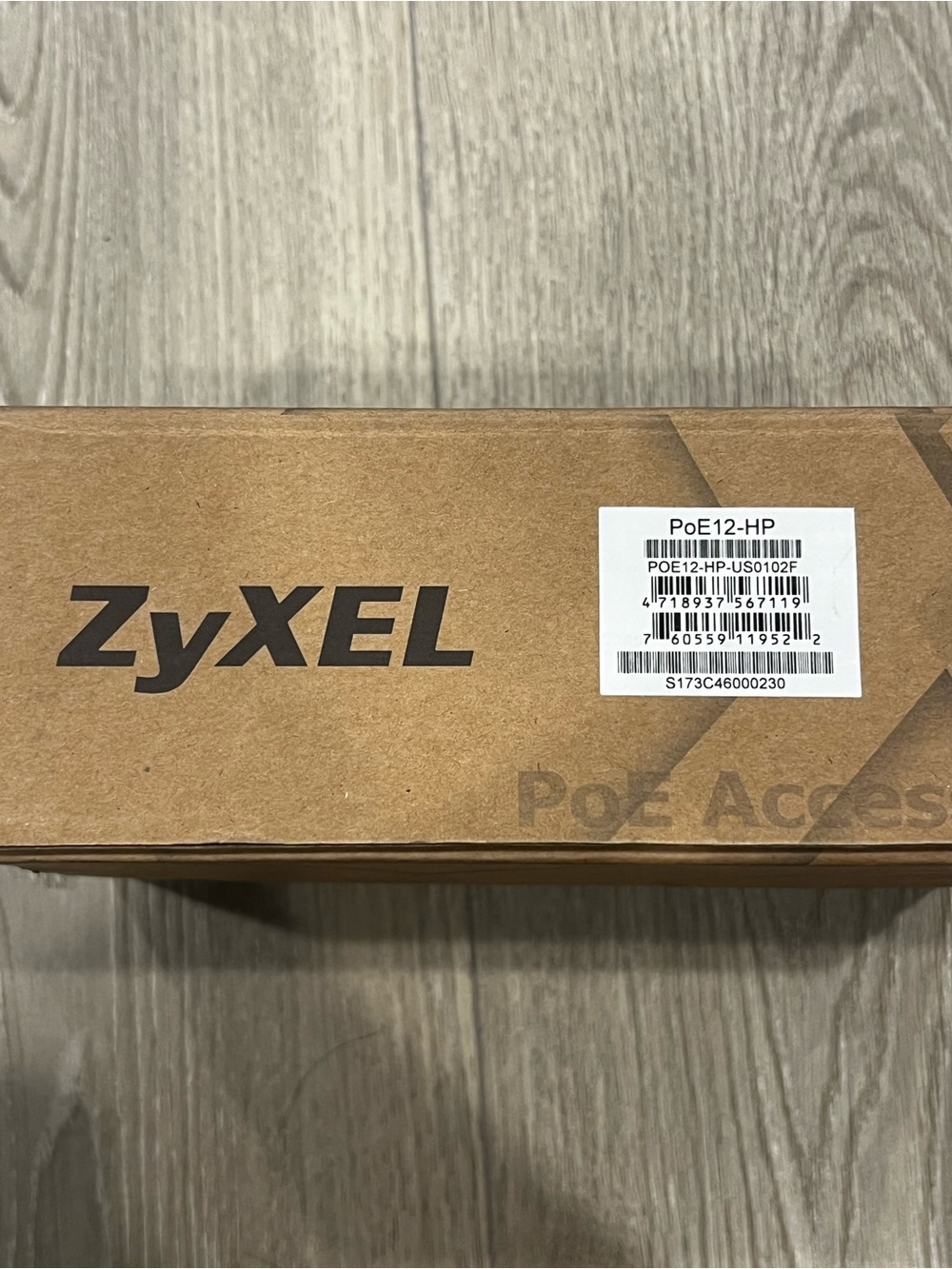 ZyXEL PoE-12HP Injector – Brand New in Box